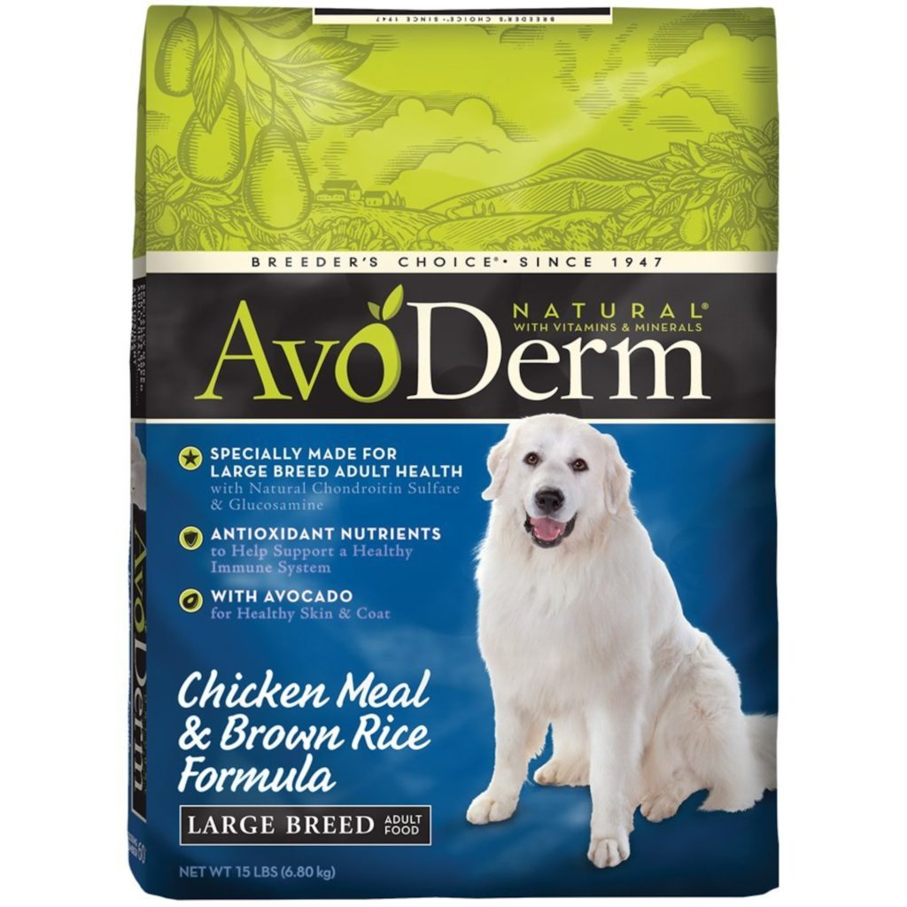 Аводерм - корм для собак с авокадо