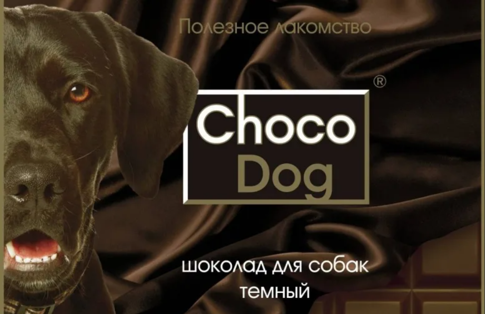 Специальный шоколад для собак